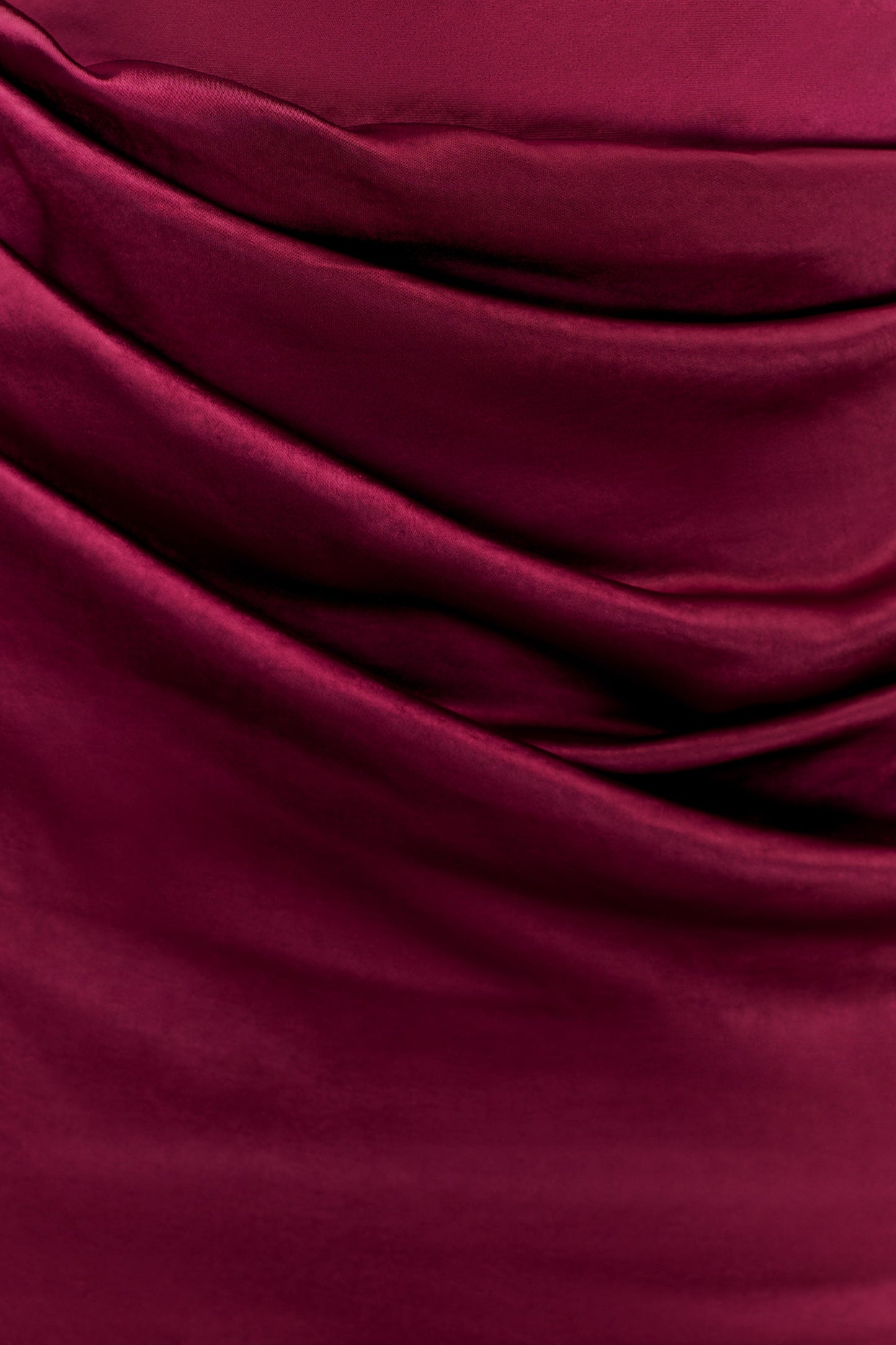 Dalia - Off Shoulder Satin Dress