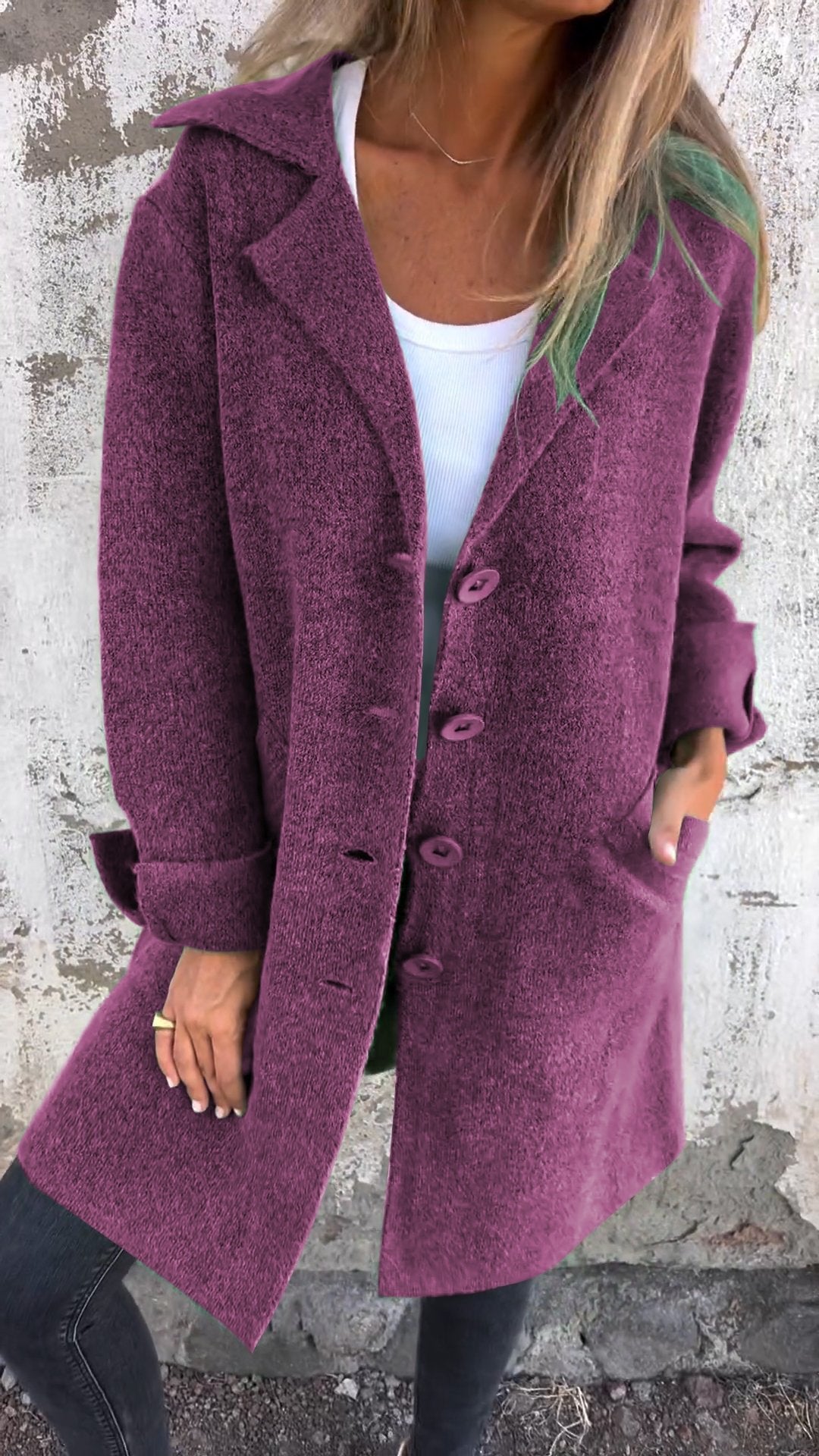 Jade - Long Wool Coat