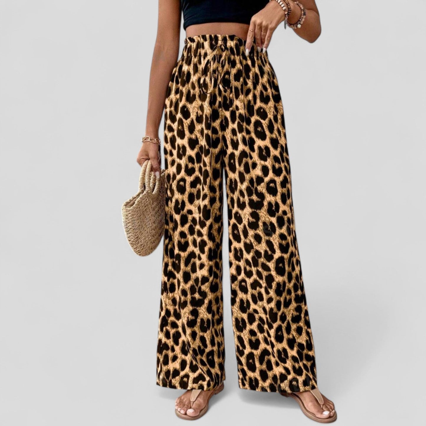 Léana - Pantalon léopard