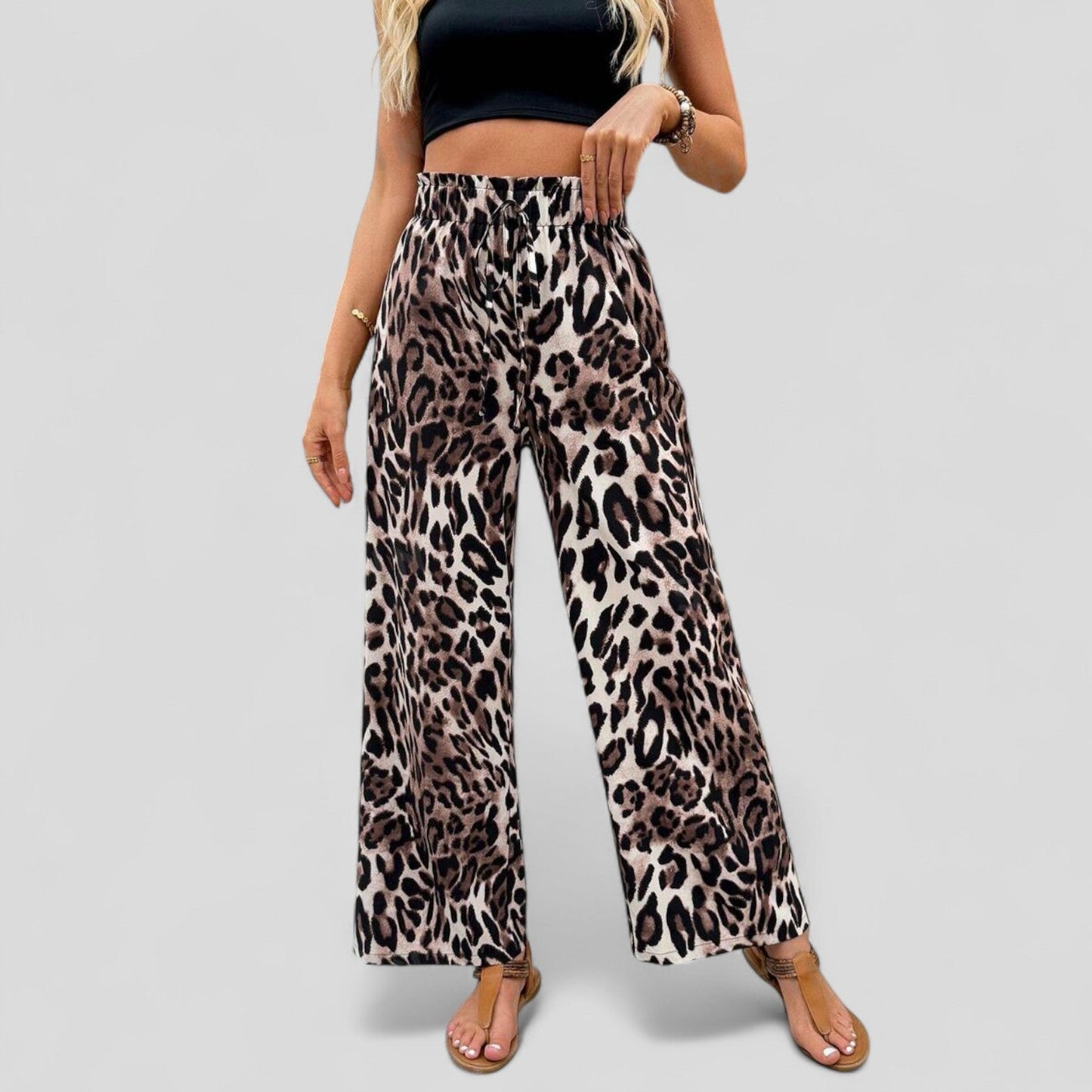 Léana - Pantalon léopard