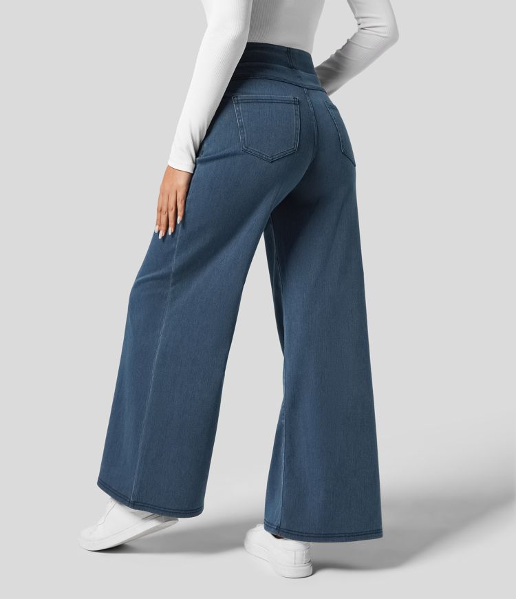 Evie - Pantalon Taille Haute
