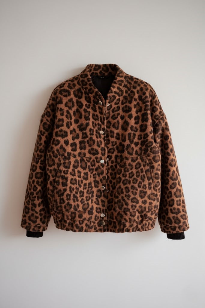 Charlene – Veste Léopard