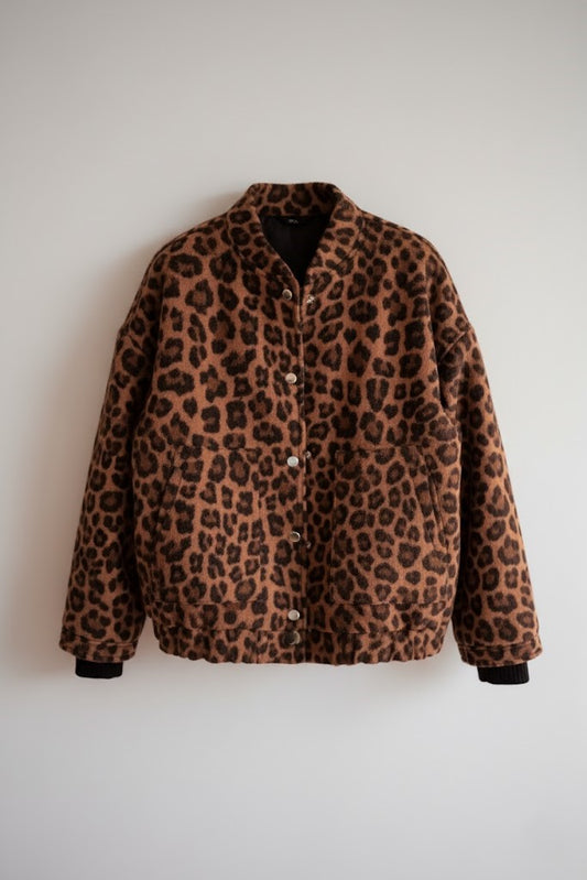 Charlene – Veste Léopard