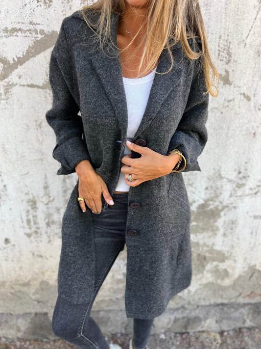 Jade - Long Wool Coat