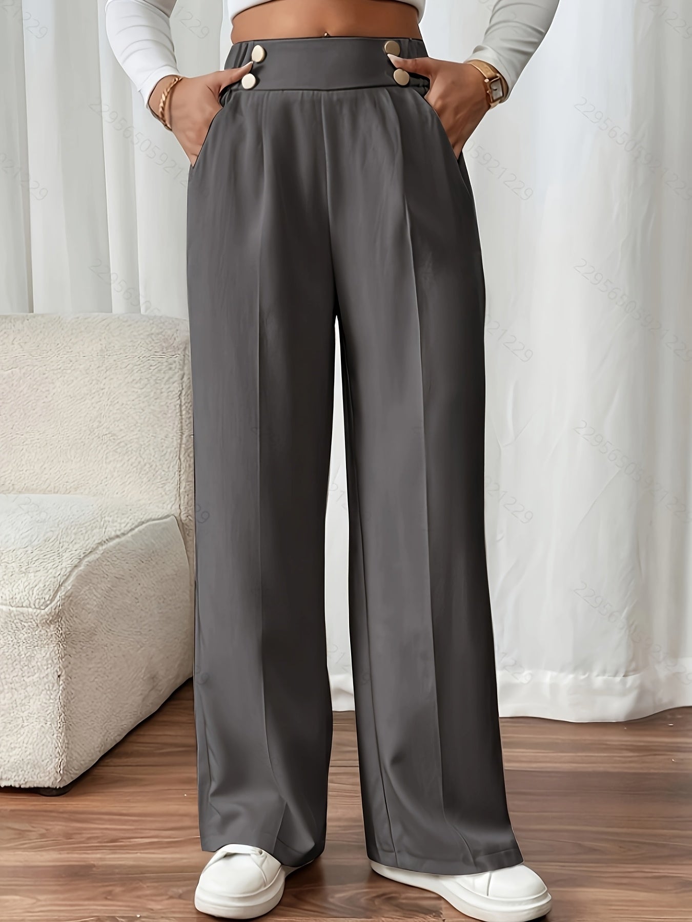 Arya - Pantalon Taille Haute