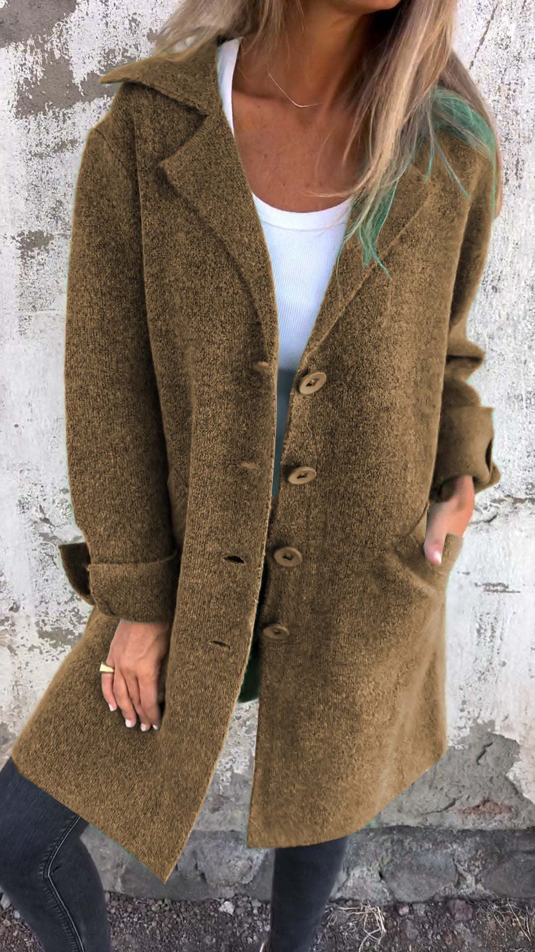 Jade - Long Wool Coat