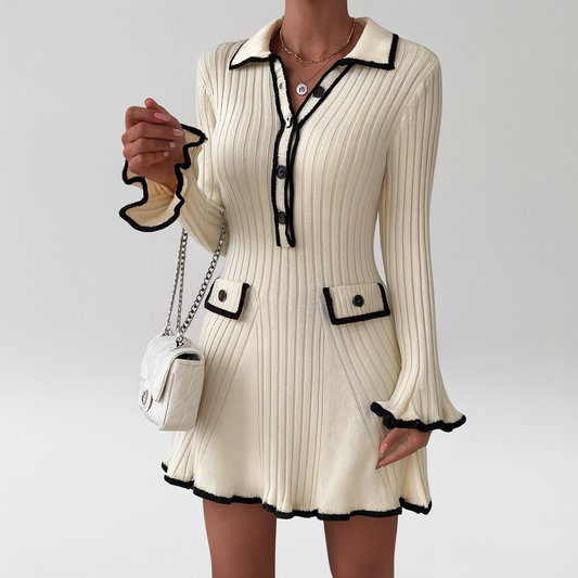 Parma - Robe Pull en Structurée