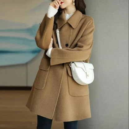Sofia - Long Wool Coat