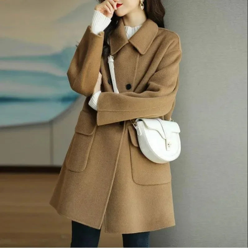 Sofia - Long Wool Coat