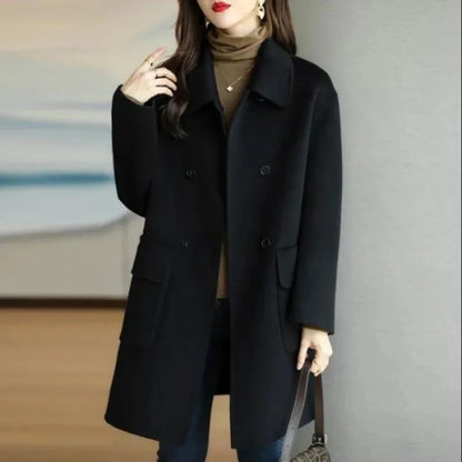 Sofia - Long Wool Coat