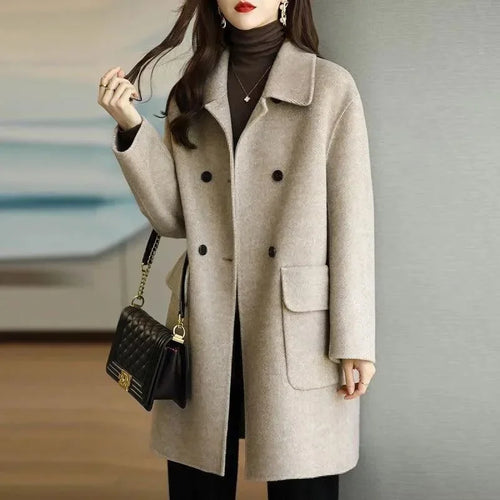 Sofia - Long Wool Coat