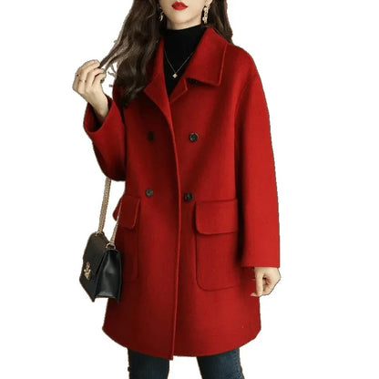 Sofia - Long Wool Coat