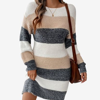 Terni - Robe Pull Rayée