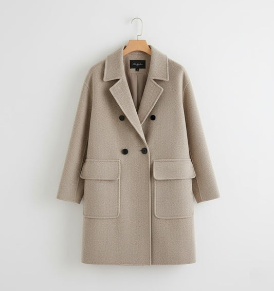 Sofia - Long manteau en laine