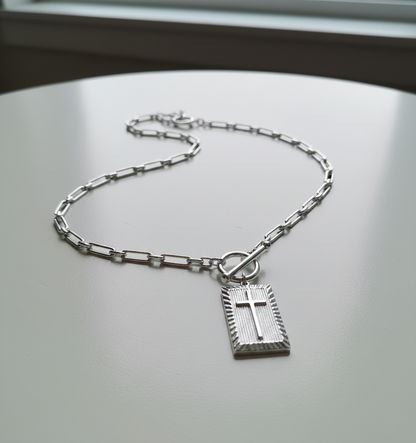 Cross Pendant Chain Necklace