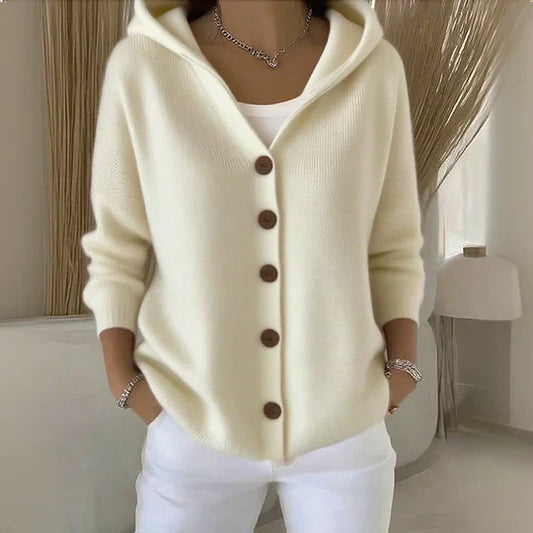 Felicia - Trendy Hooded Cardigan