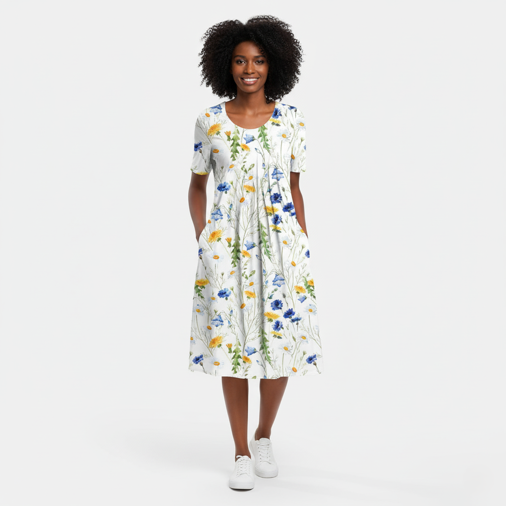 Sarah - Floral Dress