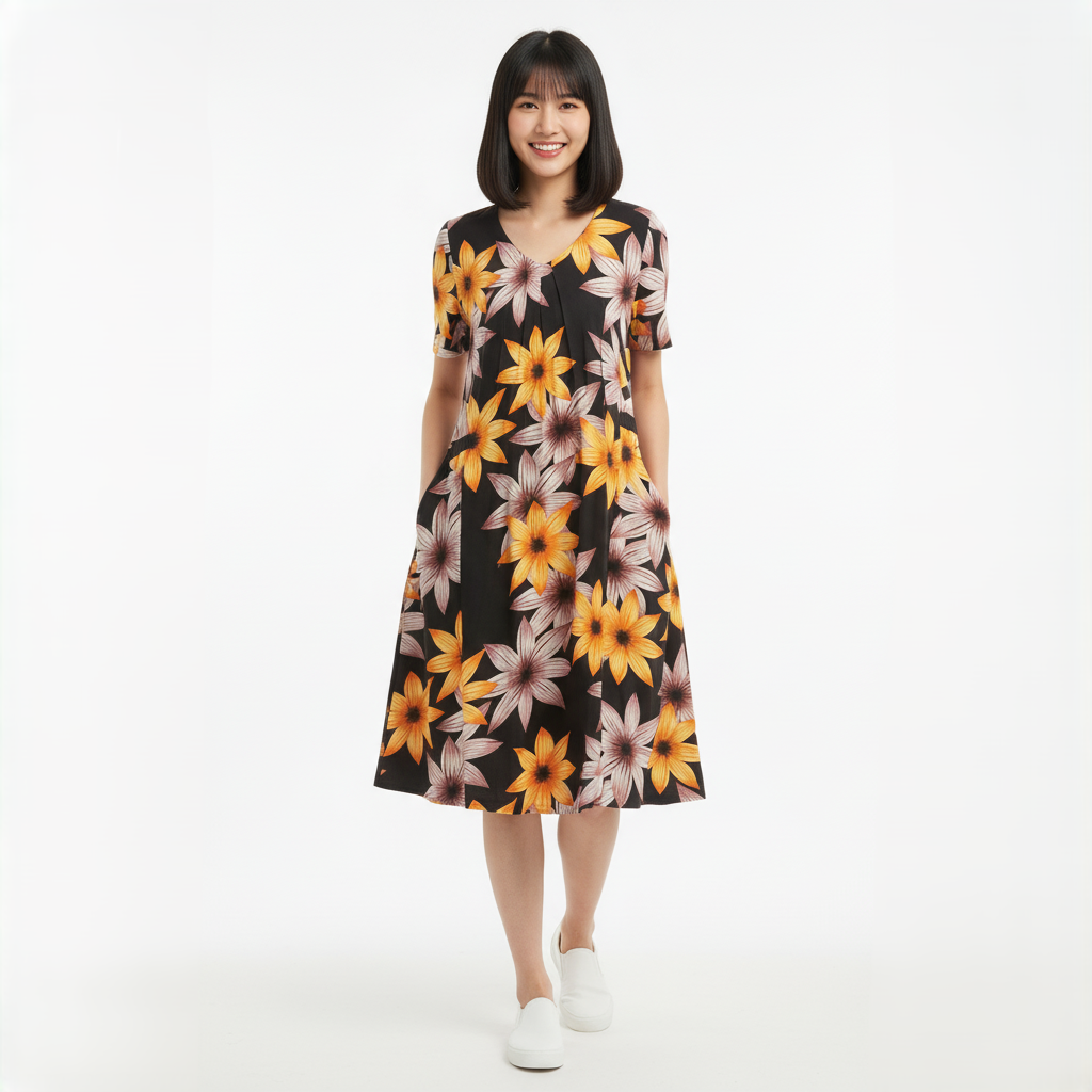 Sarah - Floral Dress
