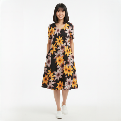 Sarah - Floral Dress