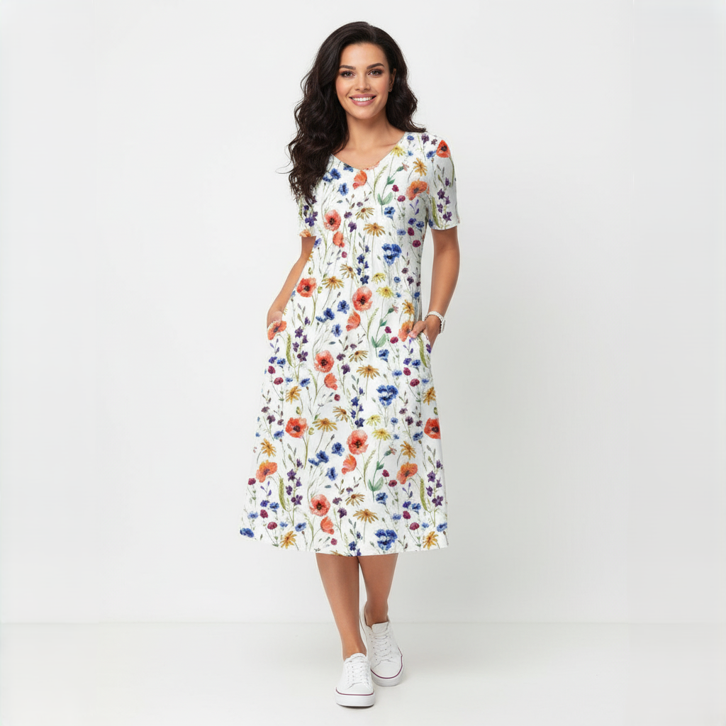 Sarah - Floral Dress