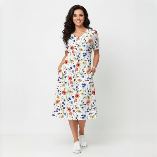 Sarah - Floral Dress