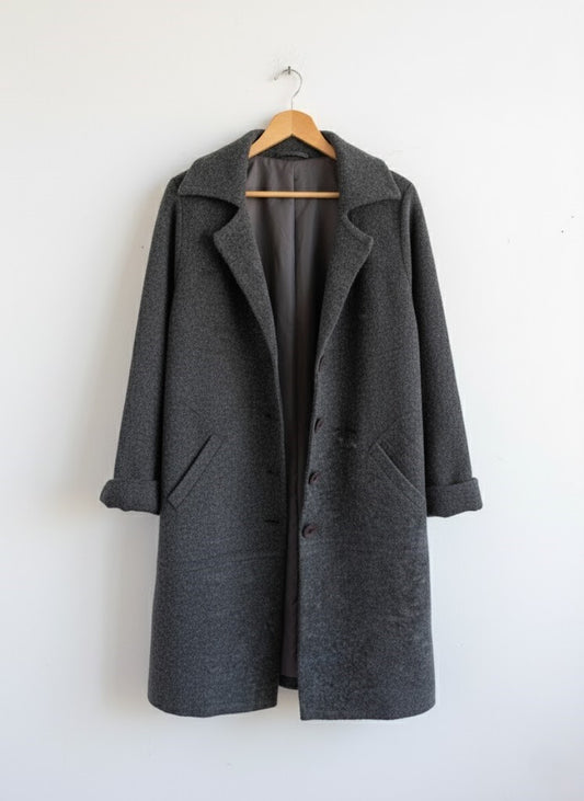 Jade - Long manteau en laine