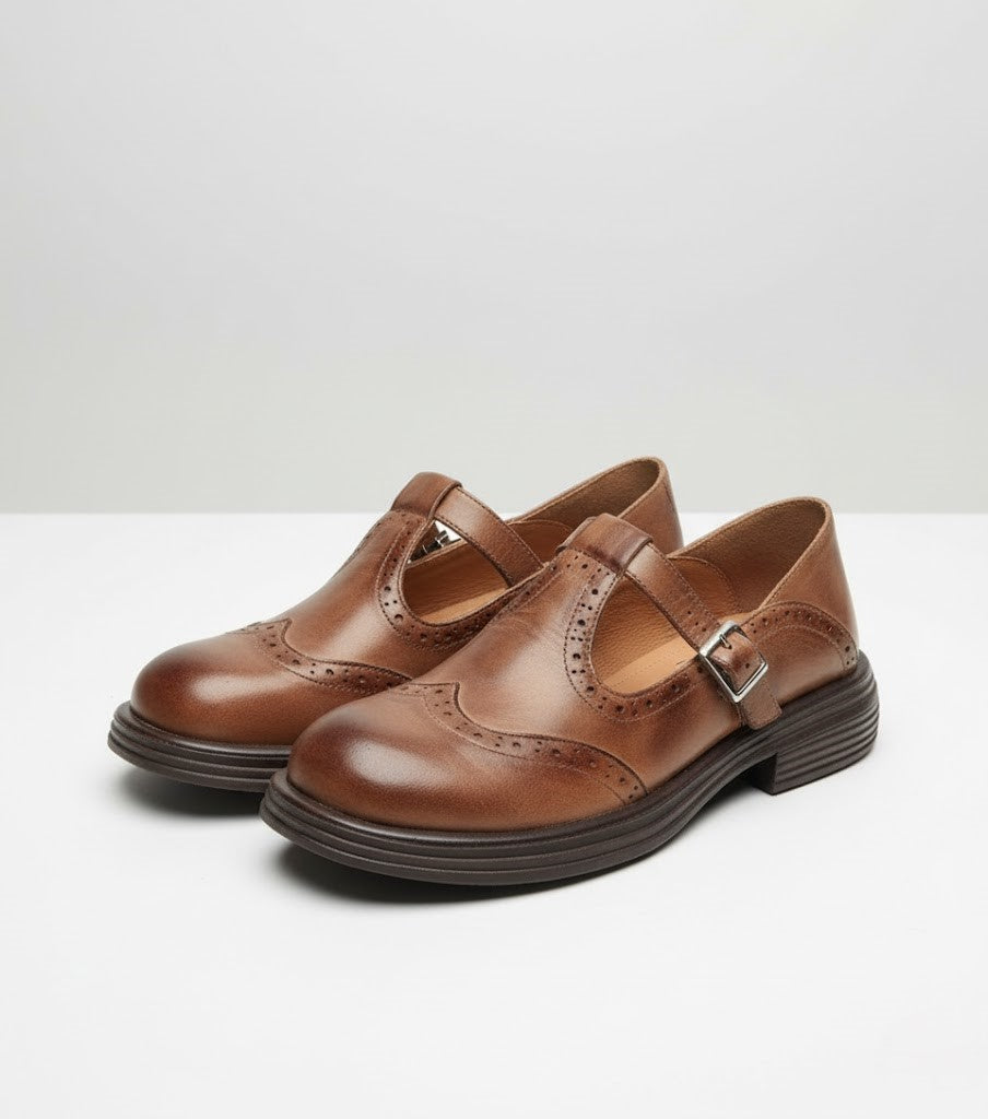 Verda - Élégante chaussure en cuir