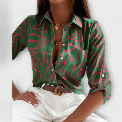 Vera - Blouse à col classique